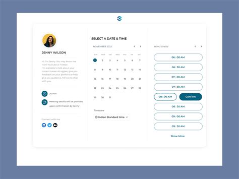 Meeting Scheduling App By Prashant Shakya On Dribbble