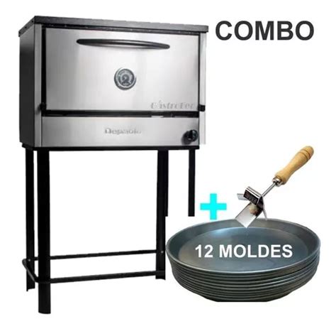 Horno Pizzero Moldes Depaolo Con Pie Moldes Gancho