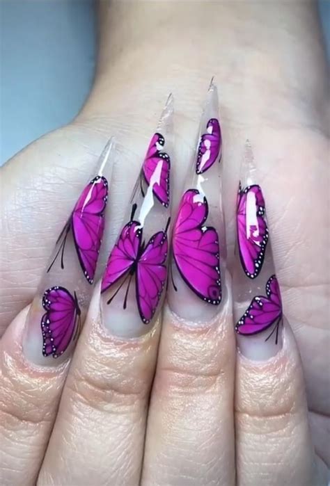 Beautiful Butterfly Nails Designs Get Inspired