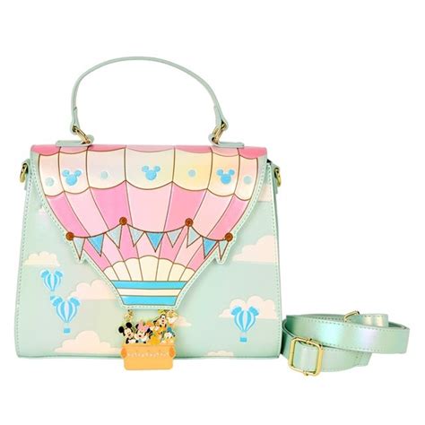 Mickey Friends Hot Air Balloon Loungefly Crossbody Bag Bag Free Shipping Over HMV Store