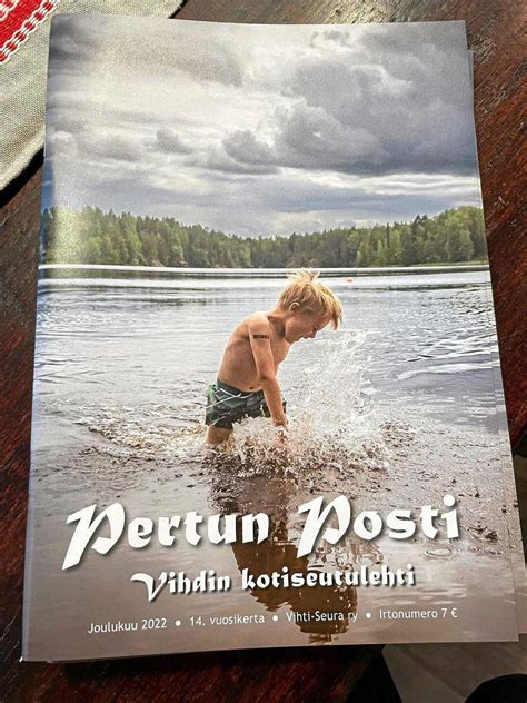 Vihdissä on kaikki mitä ihminen tarvitsee hyvään elämään Pertun