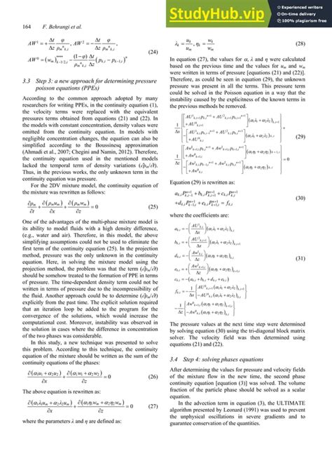 A New Approach To Solve Mixture Multi Phase Flow Model Using Time