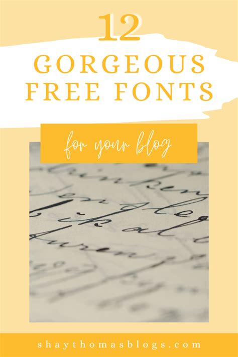 Gorgeous Free Fonts With Tails Glyphs And Swashes Artofit