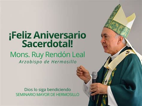 Feliz Aniversario Sacerdotal