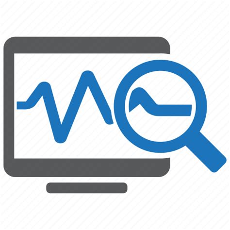 Business Marketing Monitor Monitoring Optimization Pulse Seo Icon