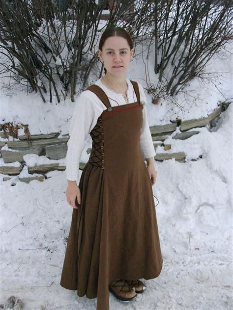 Norse Apron Dress Viking Apron Dress Viking Dress Viking Garb