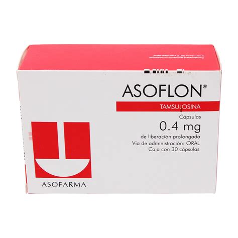 ASOFLON 0 4MG 30 CAP ASOFARMA Flosamed