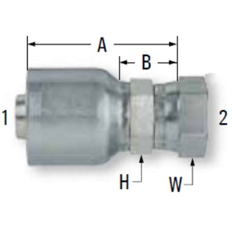 China 26712RD RW FJX Female JIC Swivel 100R12 10671 Factory And