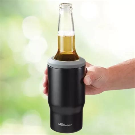 Tarro Termico Termo Porta Cerveza Refreso Botella Lata Acero En Venta