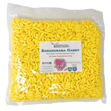 Traders Bananarama Banana Flavored Candy 2 Pound