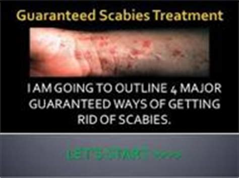 Scabies Treatment - Assignment Point