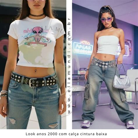 Look 2000 Feminino - Look anos 2000 - ELLA MUNDI