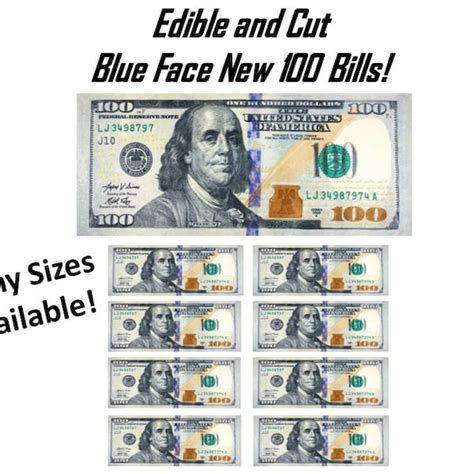 100 Dollar Bill Cake Etsy