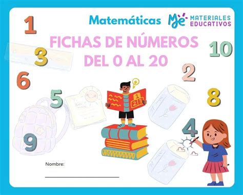 Fichas De Numeros Del 0 Al 20 Materiales Educativos