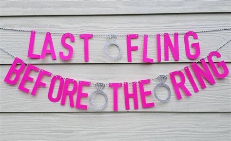 Last Fling Before The Ring Bachelorette Party Bride To Be