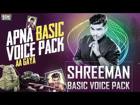 How To Get New Shreeman Legend Voice Pack In Bgmi Complete Event Guide