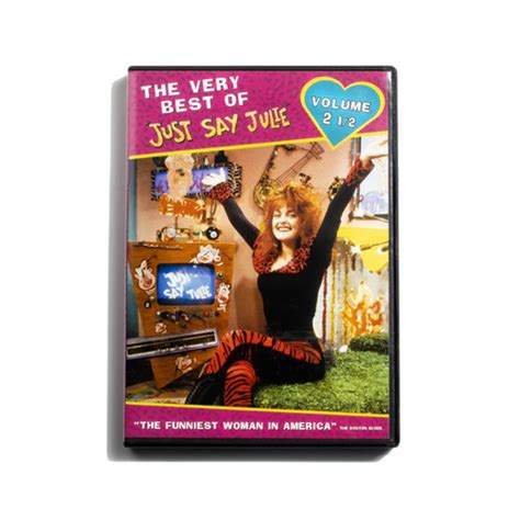 The Very Best Of Just Say Julie Vol Dvd Julie Brown Official