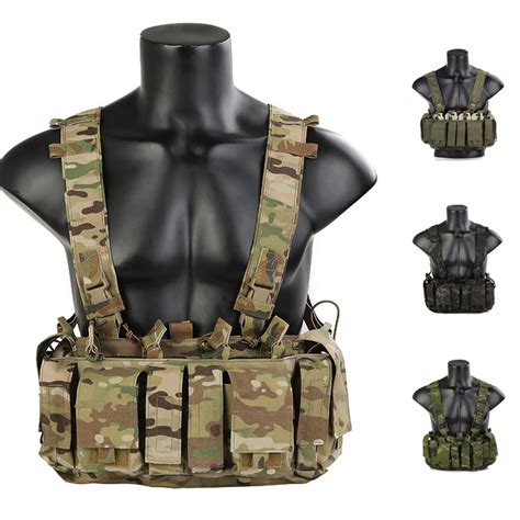 Emersongear 500d Cordura Nylon Army Style Chest Vest Multicam Military