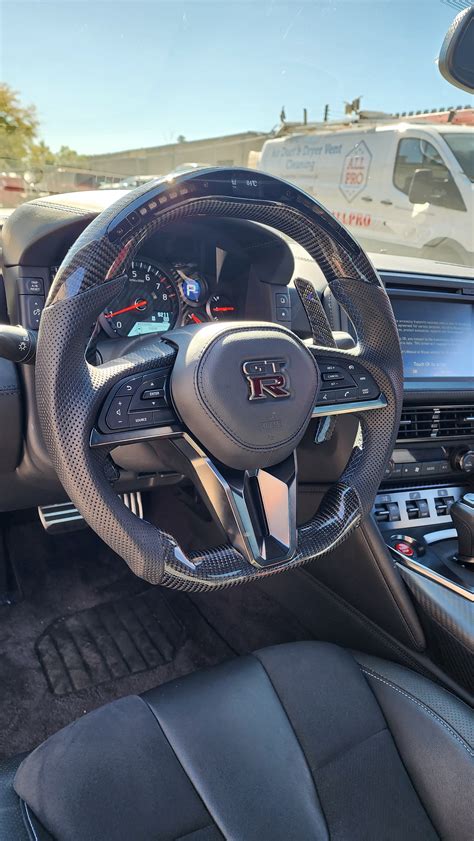 Jaliscos' CF Carbon Fiber Steering Wheel for Nissan GTR | 2017-2021