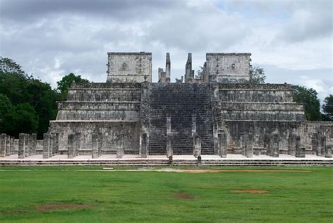 Premium Photo | Temple of the Warriors in Chichen Itza