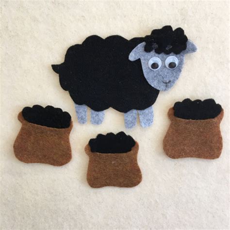 Baa Baa Black Sheep Felt Story Pattern Teaching In The Home