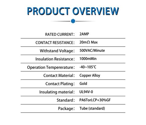 Denentech High Quality Mm H Mm Single Row Male Straight Smt Pogo