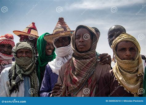 African Tribes, Nigeria, Borno State, Maiduguri City. Fulani Tribe Traditionally Dressed Man in ...