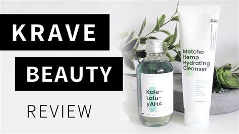 Video: KraveBeauty Skincare Review (Kale-lalu-yAHA and Matcha Hemp ...