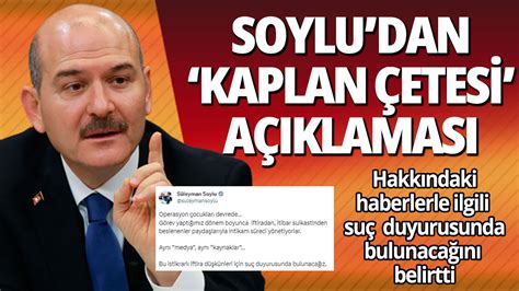 Süleyman Soylu dan gözaltı açıklaması