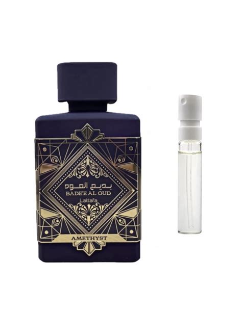 Decant Lattafa Badee Al Oud Amethyst Ml Edp