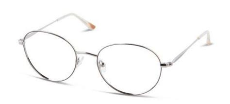 New Quill Brown And Silver Cleo Eyeglasses 50mm With Case True View Optics