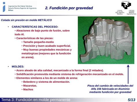 PDF MÓDULO I FUNDICIÓN Y SINTERIZADO Hasiera UPV EHUehu eus