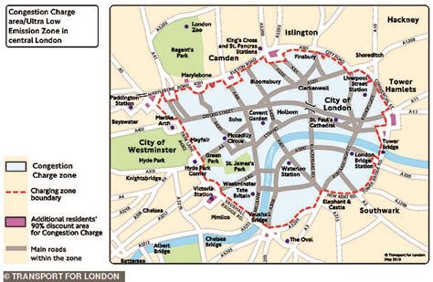 Tfl Made An Additional £86m From Increased Congestion Charge In 2020