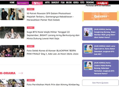 Cobain Fun Quiz Di Kapanlagi Korea Temukan Kecocokan Dengan Idolamu