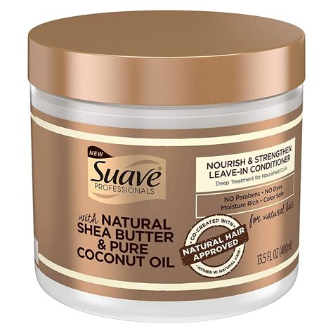 Suave Professionals Nourish Strengthen Leave In Conditioner With Shea