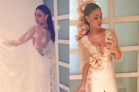 Cecilia Rodriguez Sfila In Abito Da Sposa Prove Generali Per Le Nozze