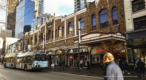 Block On Granville Street Heritage Vancouver