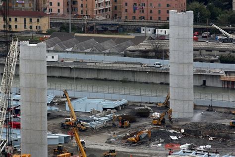 Nuovo Viadotto Sul Polcevera Pronto A Salire Il Terzo Impalcato La