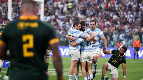 Hist Rico Triunfo De Los Pumas Vencieron A Sud Frica Y Sue An Con El