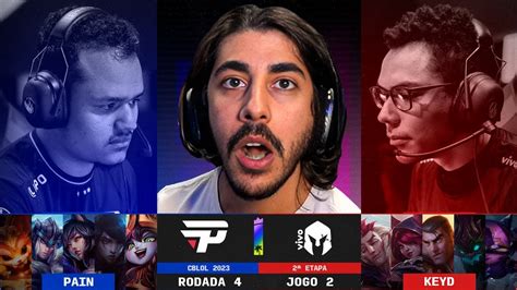 Pain Gaming X Vivo Keyd Cblol Rodada Etapa Ilha Das