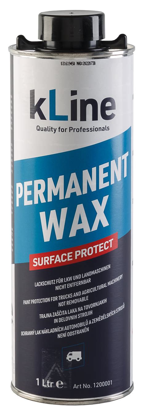 kLine Permanent Wax Oberflächenschutz 1 lt Dose Transparent DKS