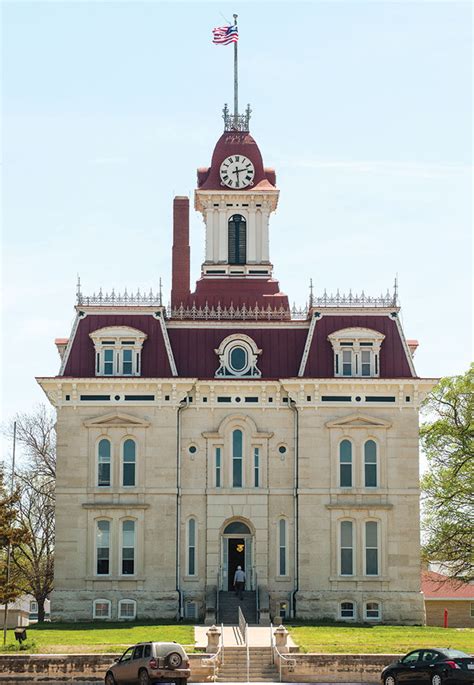 Chase County Courthouse - City of Cottonwood Falls Kansas