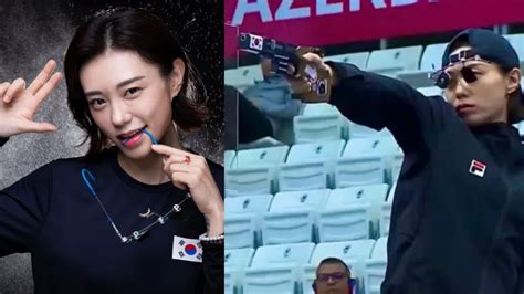 South Korean Olympic Shooter Kim Yeji Aka Female John Wick Lands