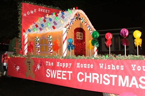 Gingerbread House Christmas Parade Float Ideas