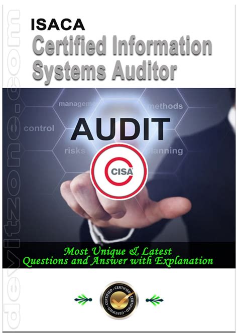 Isaca Certified Information Systems Auditor Cisa Devitzone