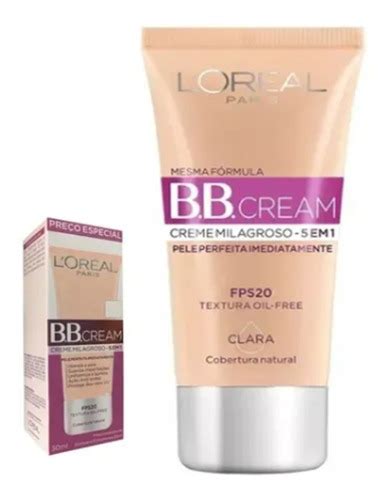 Protetor Solar Bb Cream - Base Com Protetor Solar Bb Cream Loreal Creme Pele Perfeita ...