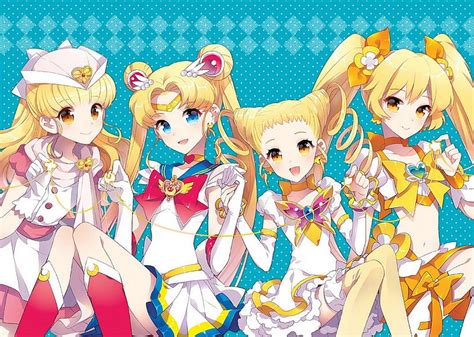 Sailor Moon Blonde Hair Uniforms Anime Hd Wallpaper Peakpx