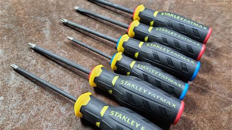 Stanley Fatmax Diamond Carpenter S Screw Driver Set Review Youtube