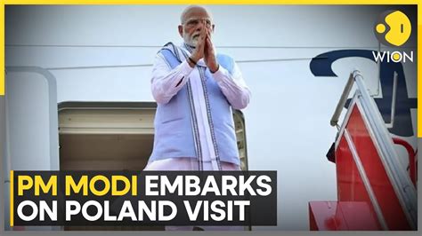 PM Modi Poland Visit PM Modi Embarks On Three Day State Visit To