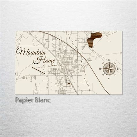 Mountain Home, Idaho Street Map | Mountain home, Street map, Id design